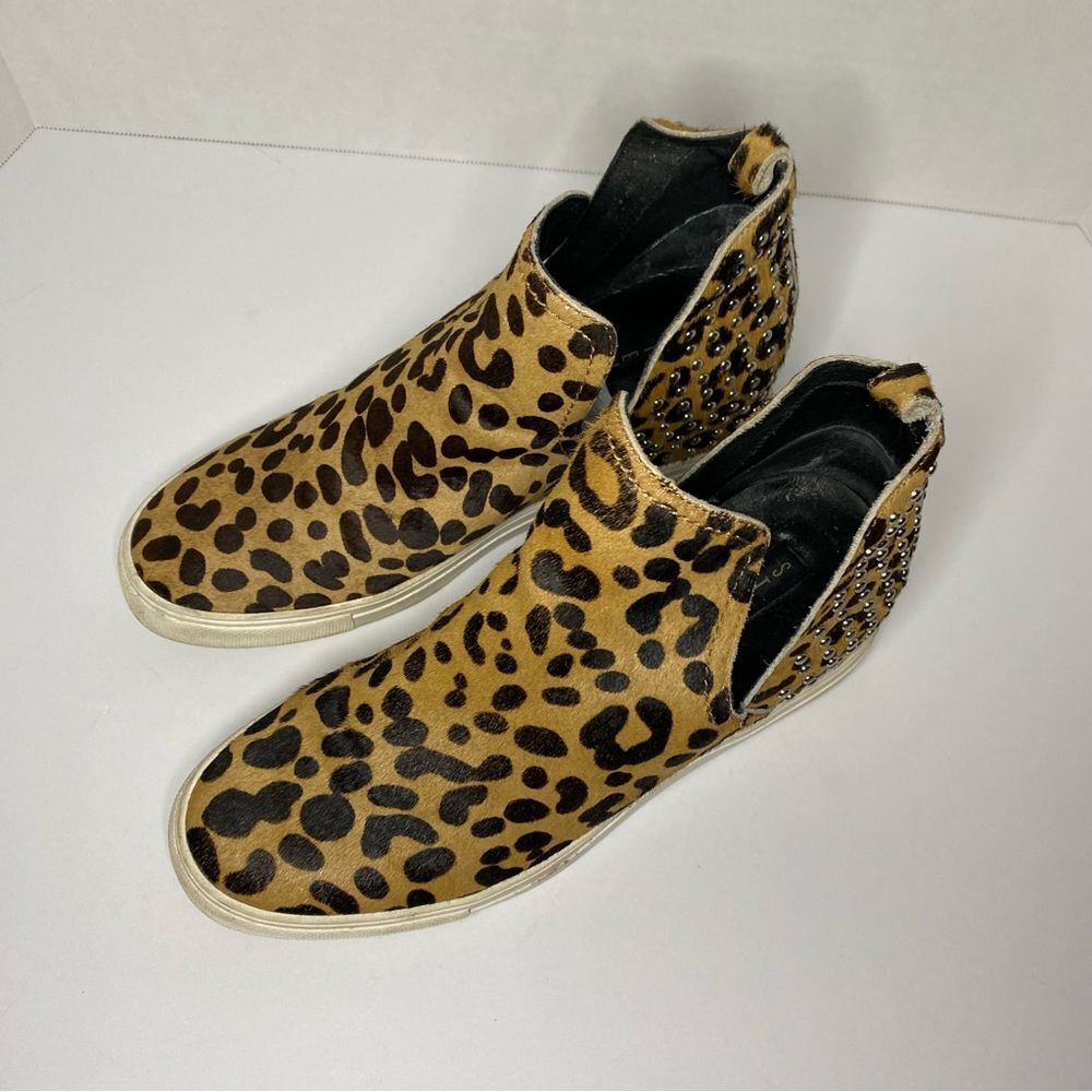 Steven By Steve Madden Leopard Print Coin Sneaker… - image 3